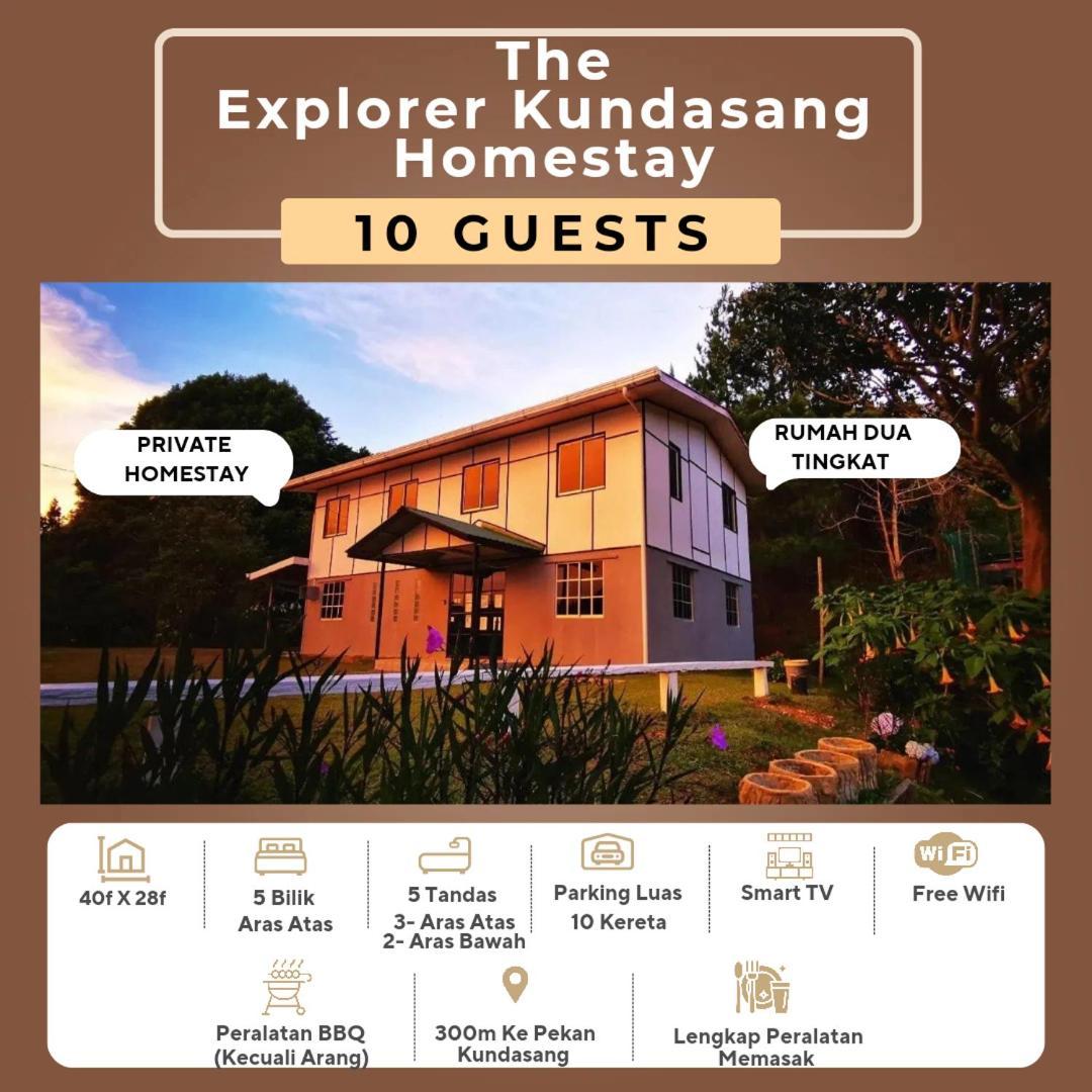 The Explorer Kampong Kundassan Exterior foto
